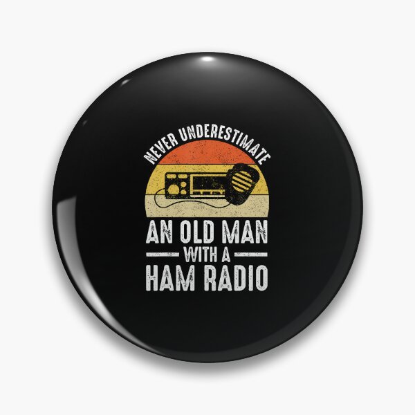 Item preview, Never Underestimate An Old Man With A Ham Radio designed and sold by keatnybolho.