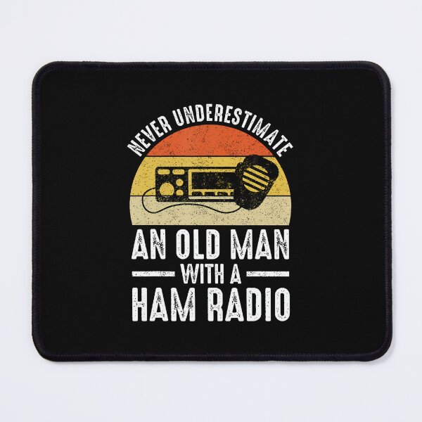 Item preview, Never Underestimate An Old Man With A Ham Radio designed and sold by keatnybolho.