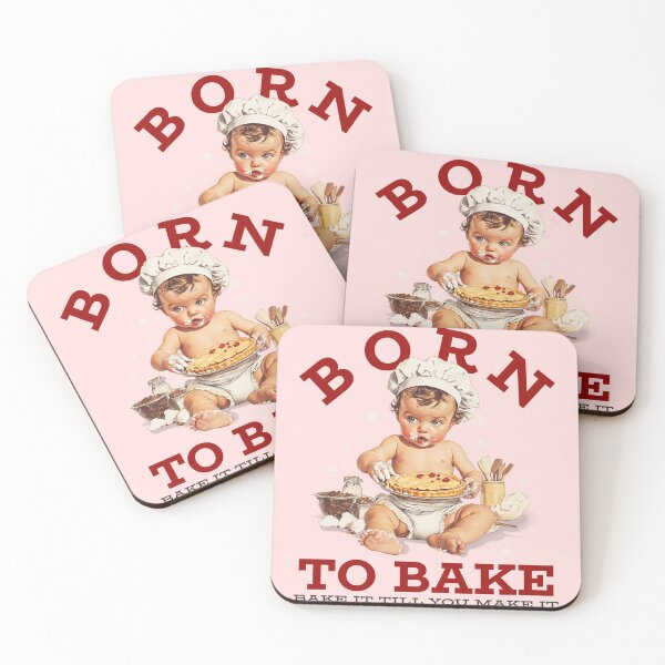Item preview, BORN TO BAKE Cute Baby designed and sold by JusTiceT-shirts.