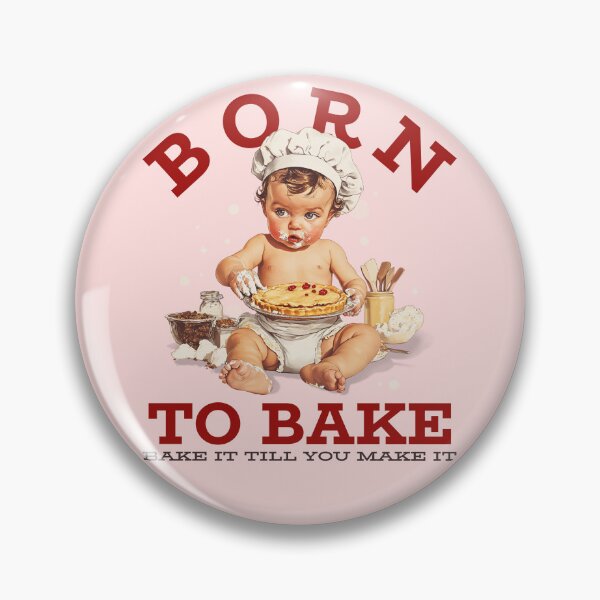 Item preview, BORN TO BAKE Cute Baby designed and sold by JusTiceT-shirts.