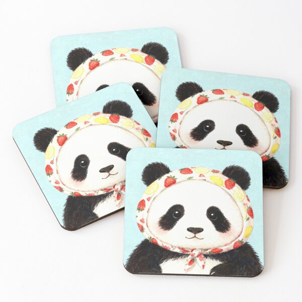 Item preview, Söt panda, Sweeet Panda in headscarf designed and sold by ArtSE46.