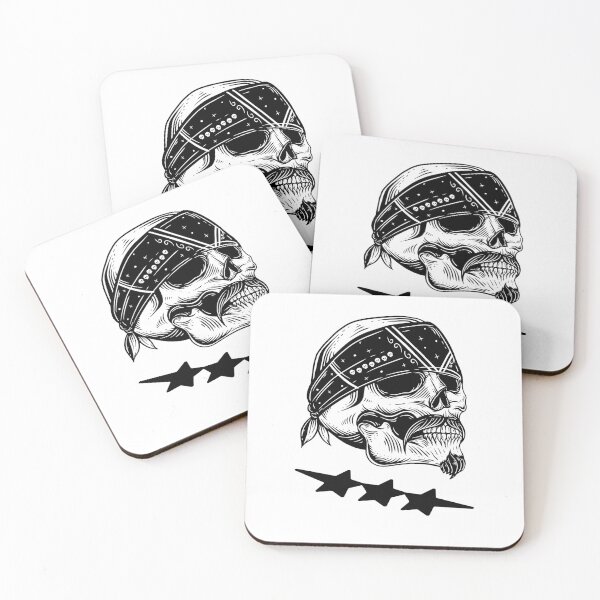 Item preview, Biker Skull Bandana | Dark Street Art designed and sold by ShadyArfaa.