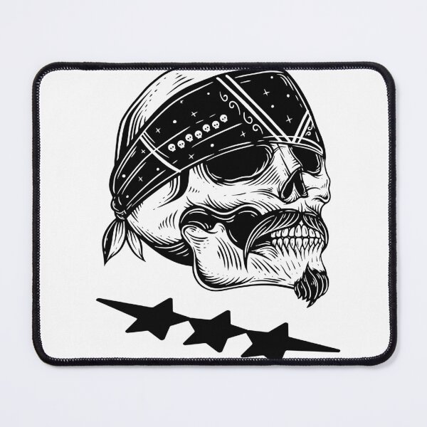 Artikelvorschau, Motorrad-Totenkopf-Bandana | Düstere Straßenkunst entworfen und verkauft von ShadyArfaa.