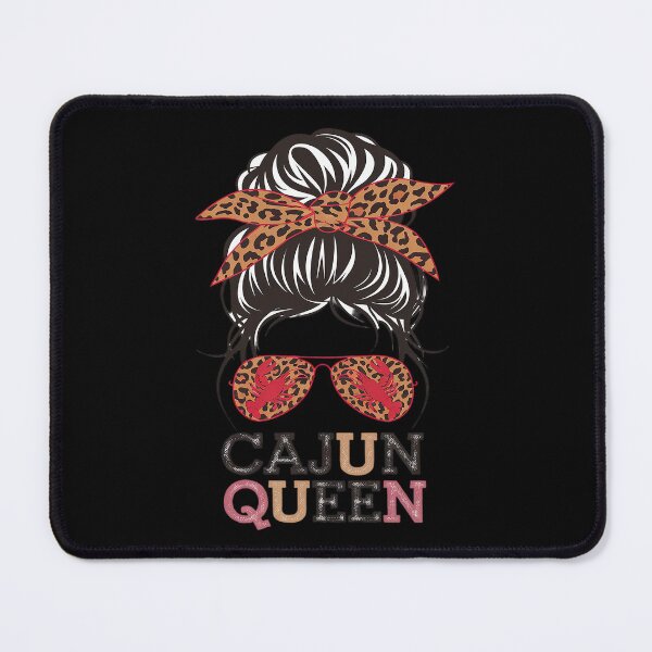 Item preview, Cajun Queen Crawfish Leoapard Messy Bun Sunglasses Lobster  designed and sold by KotexTemu.