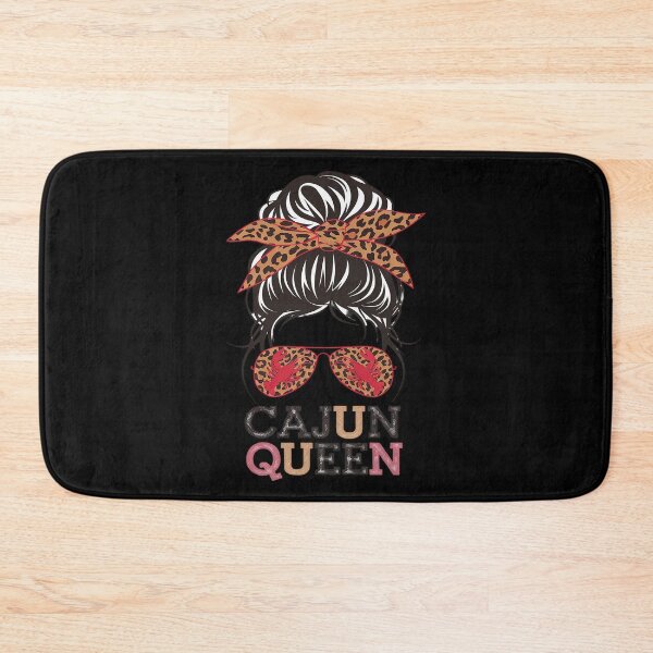Item preview, Cajun Queen Crawfish Leoapard Messy Bun Sunglasses Lobster  designed and sold by KotexTemu.