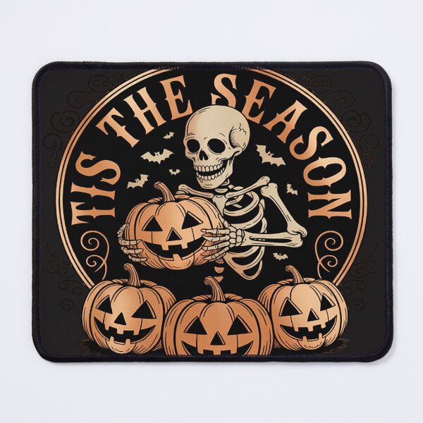 Item preview, Tis the season skeleton pumpkin halloween designed and sold by Dolostope.