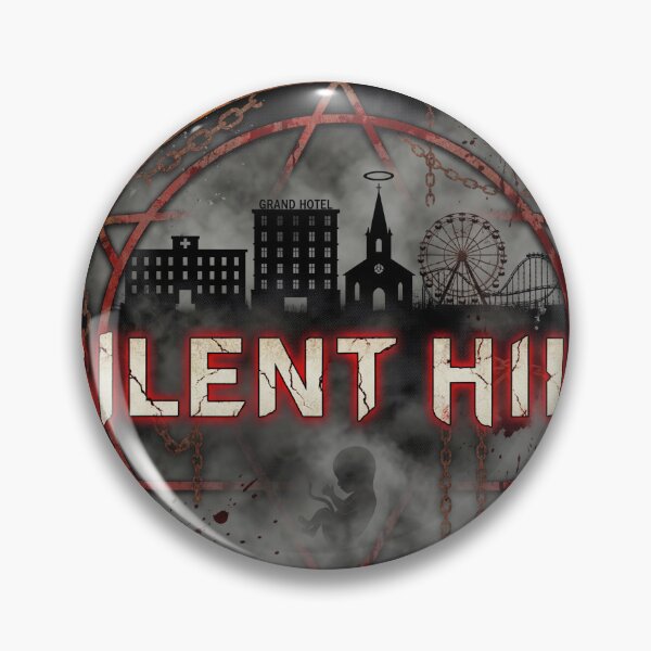 Item preview, Welcome to Silent Hill Remake Horror Monster Great Knife Red Pyramid Thing Executioner Blue Creek Apartments Lake Toluca Prison Boss Fight Symbolic Fan Art Collage designed and sold by Senpaiwaves.