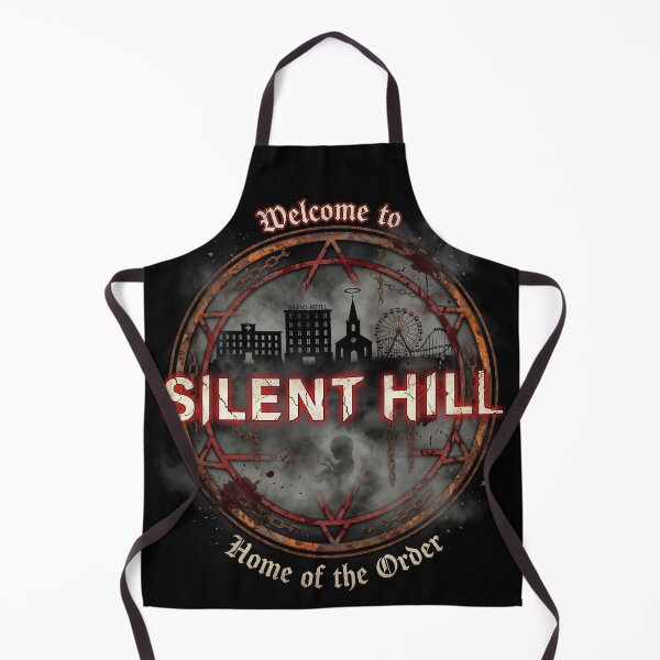 Item preview, Welcome to Silent Hill Remake Horror Monster Great Knife Red Pyramid Thing Executioner Blue Creek Apartments Lake Toluca Prison Boss Fight Symbolic Fan Art Collage designed and sold by Senpaiwaves.