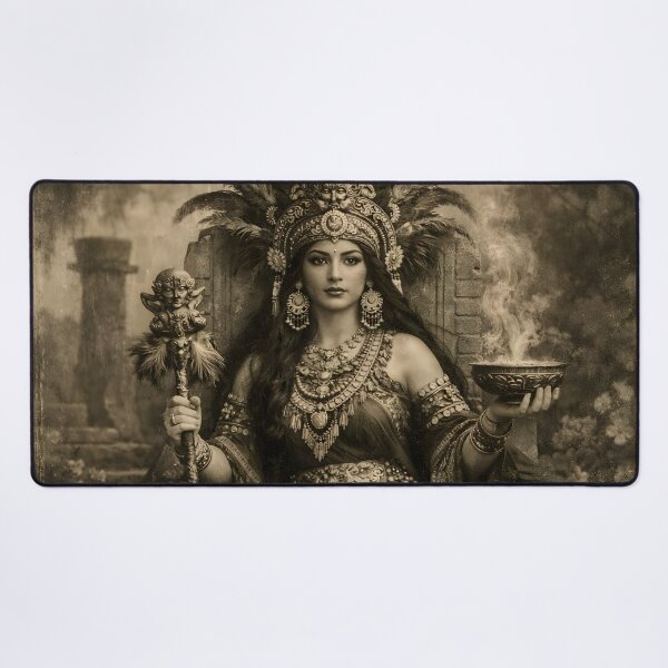 Item preview, Xochiquetzal – Aztec Goddess of Beauty, Love, and Creativity designed and sold by SoniaSarkali.