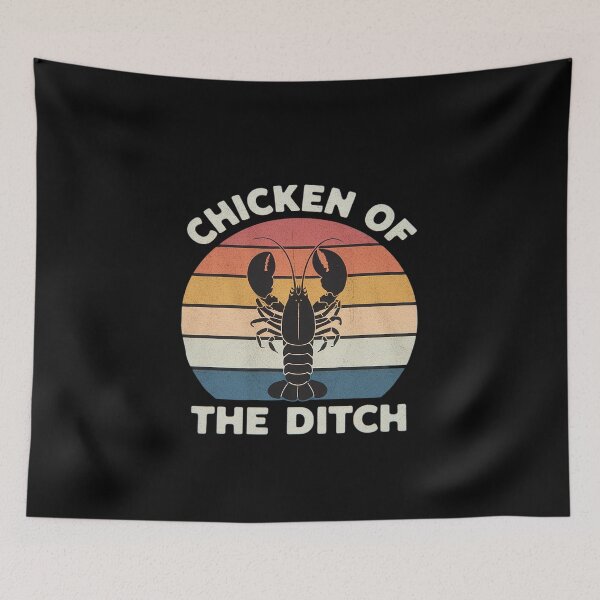 Item preview, Catch Some Rays Vintage Chicken Of The Ditch Cajun Crawfish  designed and sold by KotexTemu.