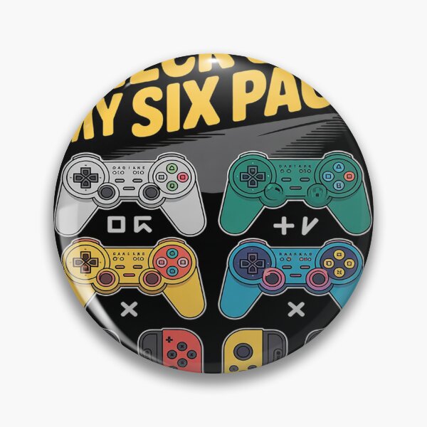 Item preview, Check Out My 6 Six Pack Gamer Video Game Lover  designed and sold by KotexTemu.