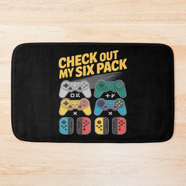 Item preview, Check Out My 6 Six Pack Gamer Video Game Lover  designed and sold by KotexTemu.