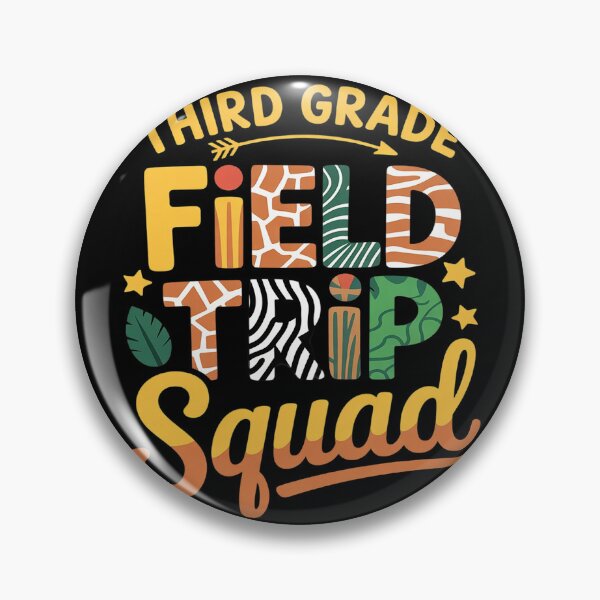 Item preview, Third Grade Field Trip Squad Fun Day School Trip Teacher Kid  designed and sold by InspiredFoul.