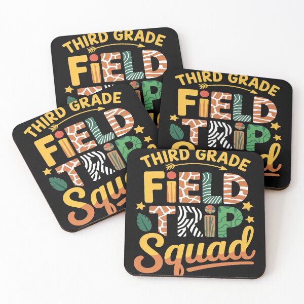 Item preview, Third Grade Field Trip Squad Fun Day School Trip Teacher Kid  designed and sold by InspiredFoul.