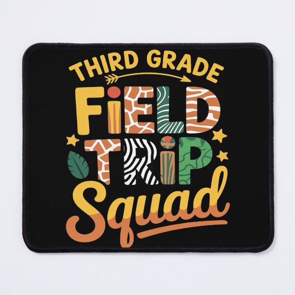 Item preview, Third Grade Field Trip Squad Fun Day School Trip Teacher Kid  designed and sold by InspiredFoul.