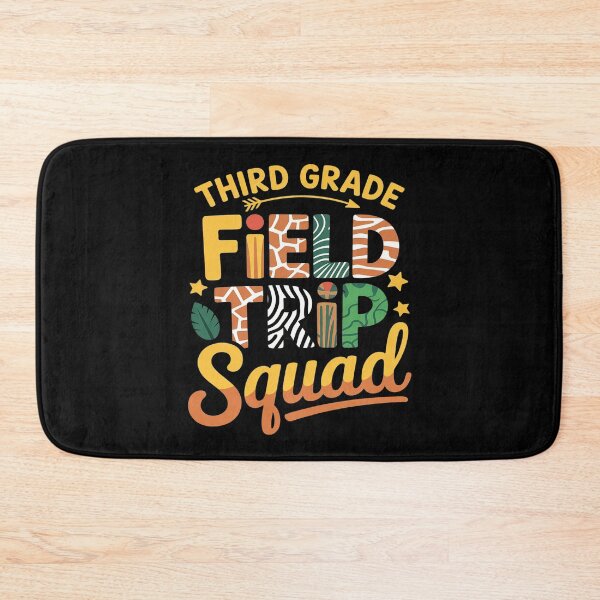 Item preview, Third Grade Field Trip Squad Fun Day School Trip Teacher Kid  designed and sold by InspiredFoul.