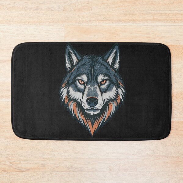 Item preview, Stylish Wolf Head Vector | Bold Graphic Wolf Design designed and sold by ColorSplash123.