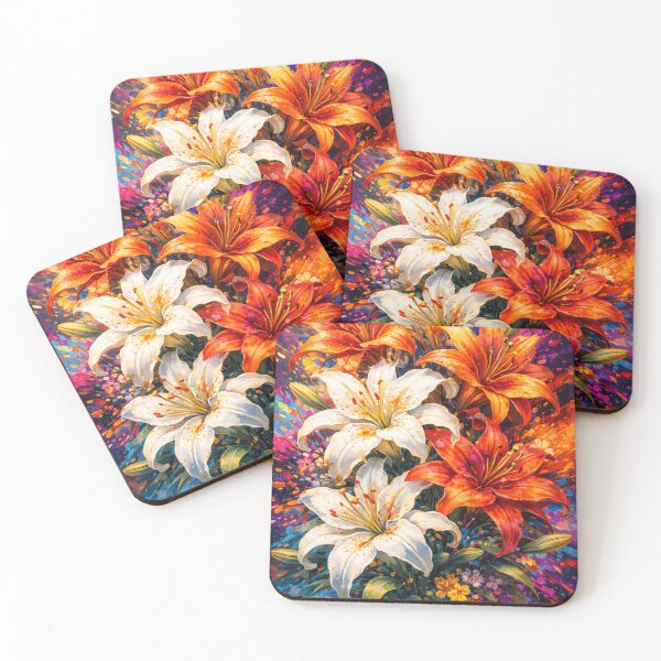 Item preview, Blazing Lilies designed and sold by TheWonkyEaselCo.