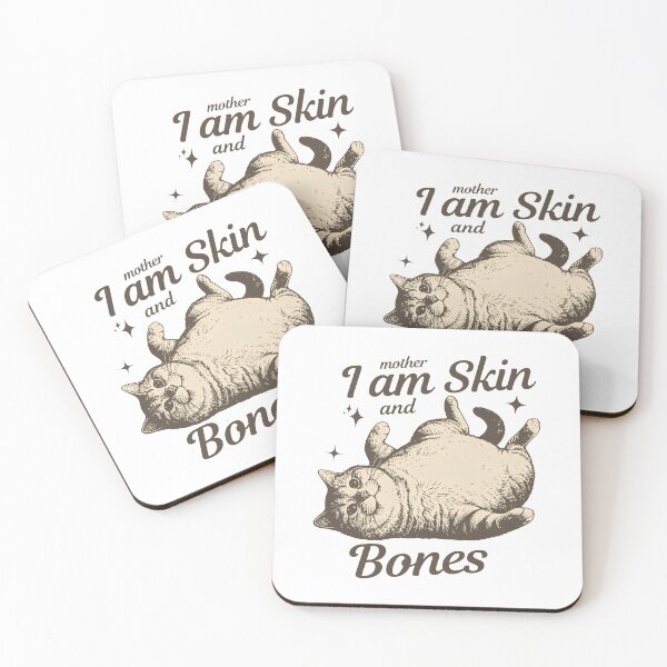 Item preview, Mother I Am Skin and Bones Cat designed and sold by MaiaRayno.