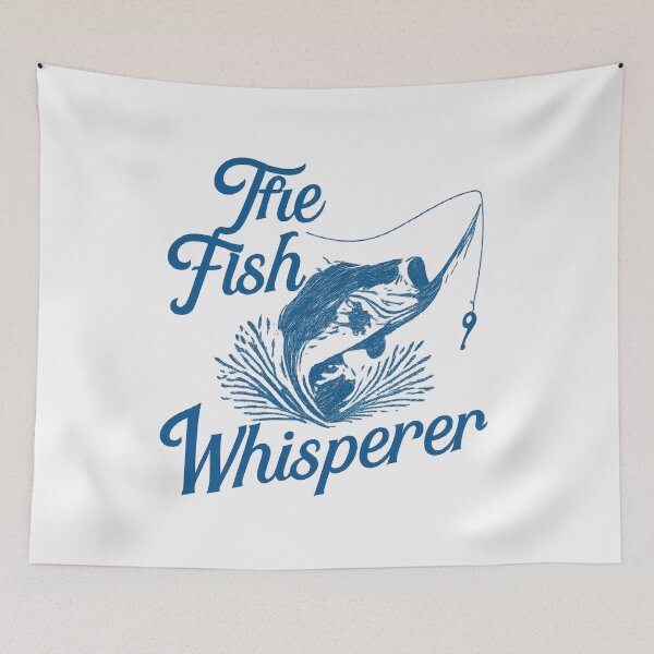 Item preview, The Fish Whispere designed and sold by CloudyPress.