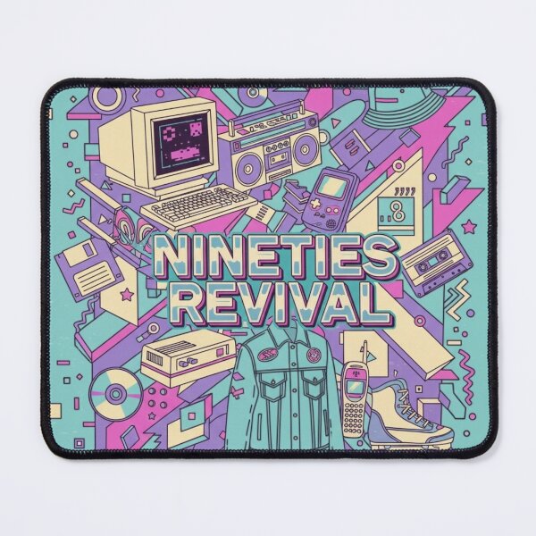 Item preview, Timeless 90s Retro Logo – Vintage Aesthetic & Pure Nostalgia designed and sold by GlobalBoom.