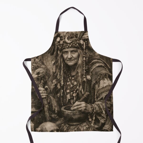 Item preview, Baba Yaga – Slavic Witch Goddess of Shadow and Transformation designed and sold by SoniaSarkali.
