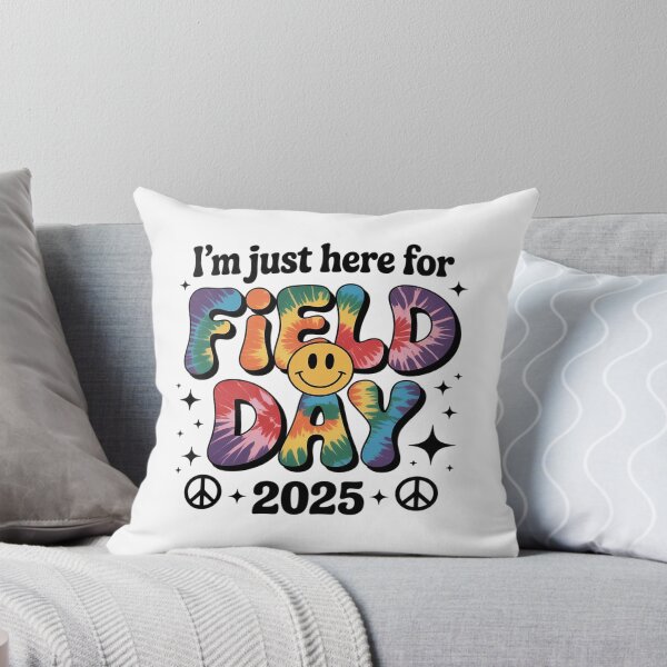 Item preview, Tie Dye Just Here For Field Day 2025 Peace Sign Teacher Kid  designed and sold by InspiredFoul.
