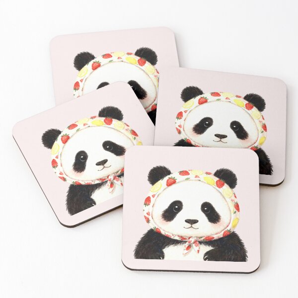 Item preview, cute Panda in headscarf designed and sold by ArtSE46.