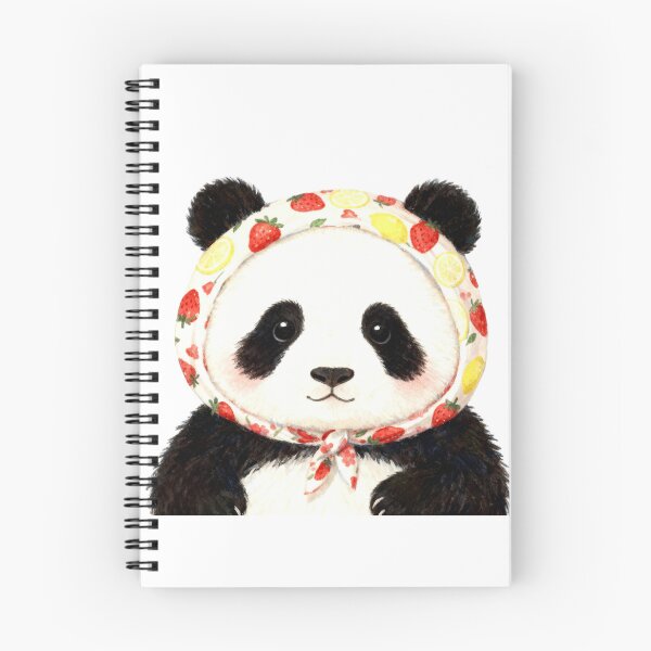 Item preview, cute Panda in headscarf designed and sold by ArtSE46.