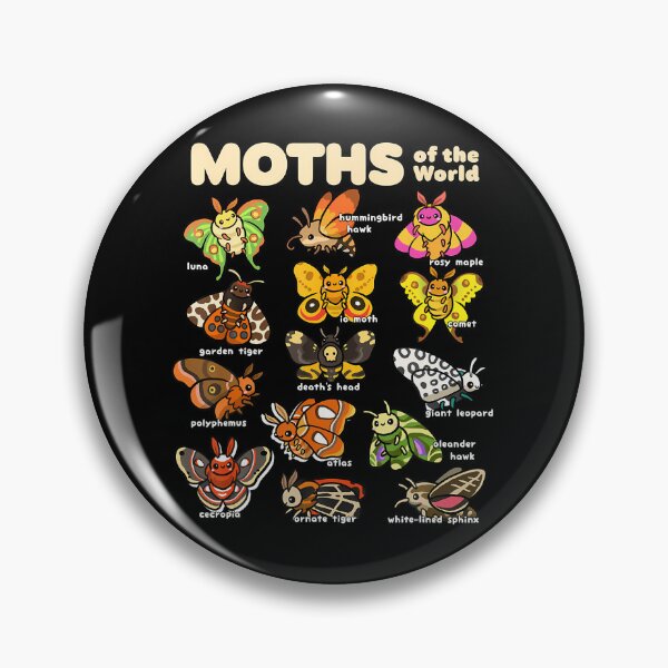 Item preview, Moths of the World designed and sold by verinanawaffb.