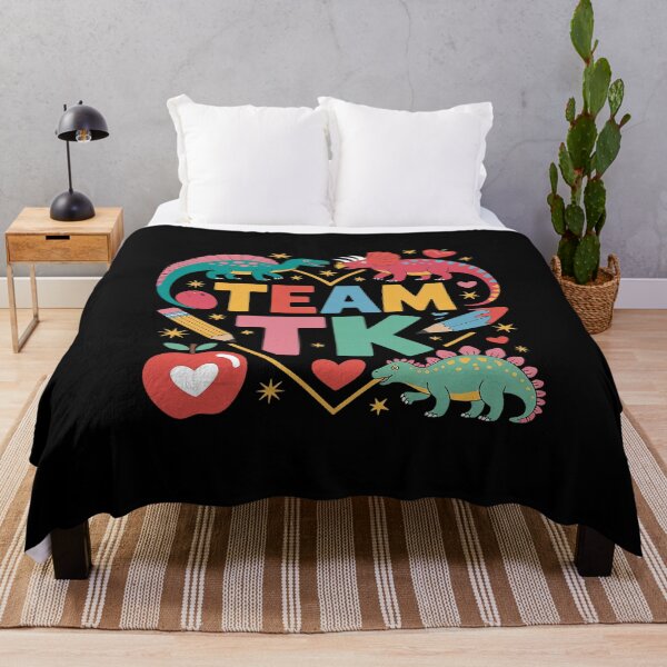 Item preview, TK Team TK Teacher Student Kid Heart Dinosaur Funny TK Squad designed and sold by InspiredFoul.