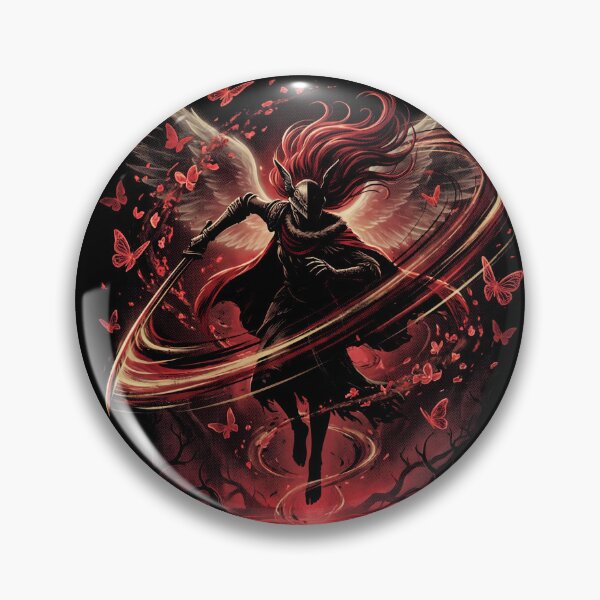 Item preview, Scarlet Goddess of Decay Unending Rot Flower Crimson Aeonia Lake of Putrescence Golden Order Betrayer Divine Tower Blooming Chaos Fan Art Portrait Illustration Poster T-Shirt Sticker Print Gift designed and sold by Senpaiwaves.