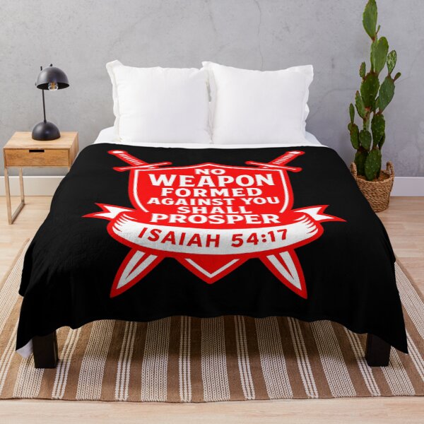Item preview, Isaiah 54:17 No Weapon Formed Against You Shall Prosper designed and sold by plushism.