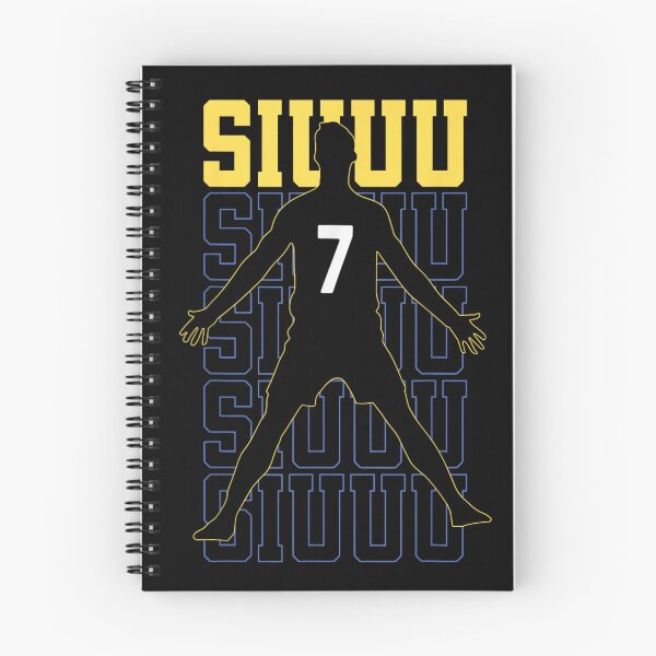 Item preview, Siuuu Celebration Football Number Seven Minimal Sports Silhouette designed and sold by DorikoKazan.