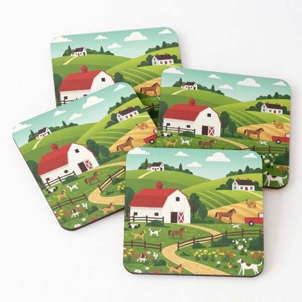 Item preview, Rural landscape designed and sold by Design4uStudio.