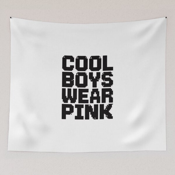 Item preview, Cool Boys Wear Pink  designed and sold by KotexTemu.