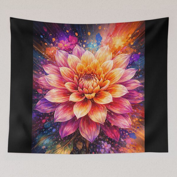 Item preview, Radiant Bloom designed and sold by TheWonkyEaselCo.
