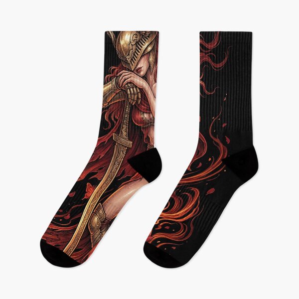 Item preview, Scarlet Goddess of Decay Unending Rot Flower Crimson Aeonia Lake of Putrescence Golden Order Betrayer Divine Tower Blooming Chaos Fan Art Portrait Illustration Poster T-Shirt Sticker Print Gift designed and sold by Senpaiwaves.