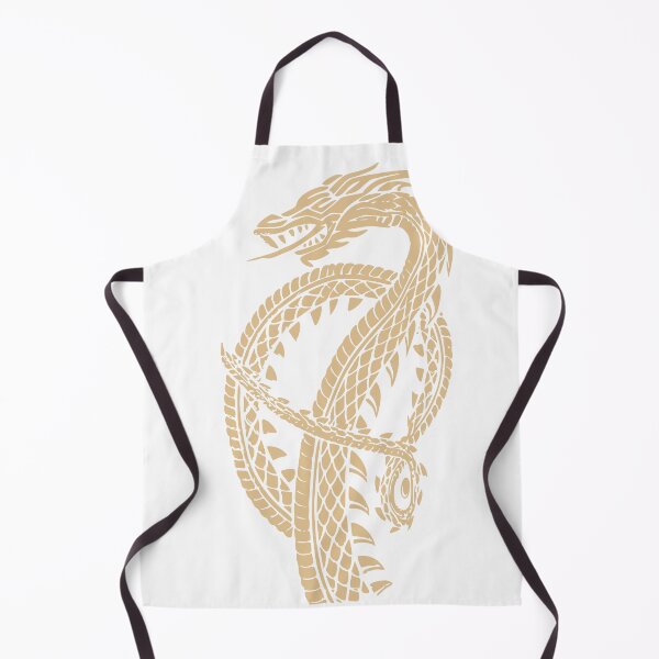 Item preview, Golden Dragon Line Art – Mythical Asian Dragon Minimal T-Shirt designed and sold by UI Expert.