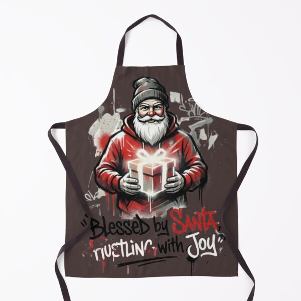 Item preview, Blessed by Santa, Hustling with Joy designed and sold by VikrantCreative.