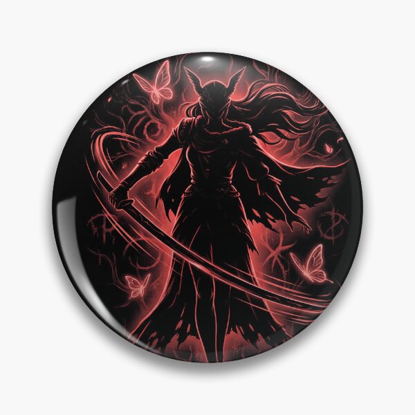 Item preview, Scarlet Goddess of Decay Unending Rot Flower Crimson Aeonia Lake of Putrescence Golden Order Betrayer Divine Tower Blooming Chaos Fan Art Portrait Illustration Poster T-Shirt Sticker Print Gift designed and sold by Senpaiwaves.