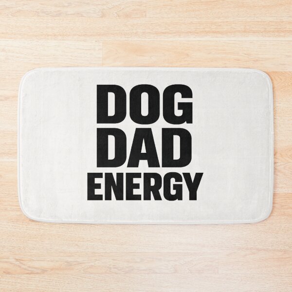Item preview, Dog Dad Energy Shirt – Proud Dog Dad Minimal Typography Design  designed and sold by WearTheArtx.