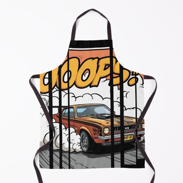Item preview, Sports car doing burnout, smoke spelling Oops 2 designed and sold by Neon G.