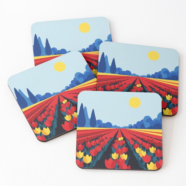 Item preview, Tulip field designed and sold by Design4uStudio.