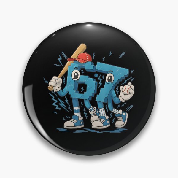 Item preview, 67 Six Seven Funny Italian Brainrot Baseball designed and sold by CameronTheBro.
