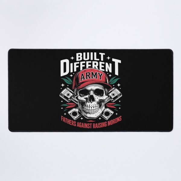 Item preview, Built Different Fathers Father's Day Against Raising Morons designed and sold by InspiredFoul.