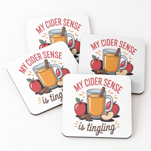 Item preview, Apple Cider Sense is Tingling Drinking Apples Autumn Fall designed and sold by TeamLequid.