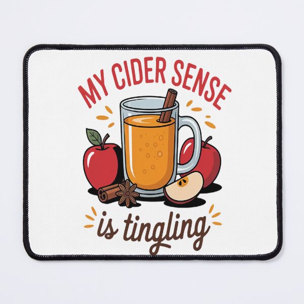Item preview, Apple Cider Sense is Tingling Drinking Apples Autumn Fall designed and sold by TeamLequid.