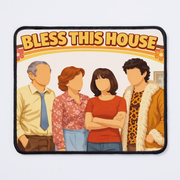 Item preview, Bless This House Vector designed and sold by halibutgoatramb.
