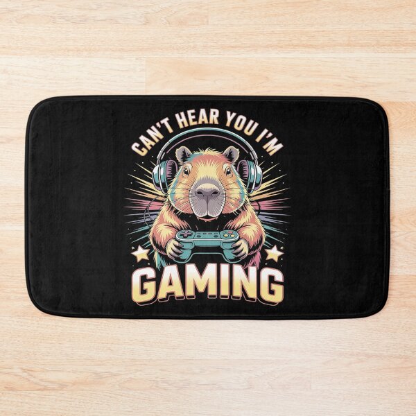 Item preview, Can't Hear You I'm Gaming Capybara Video Game Capybara Lover  designed and sold by InspiredFoul.